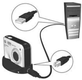 HP PHOTOSMART R817 - Transfert d'images vers un ordinateur - 1