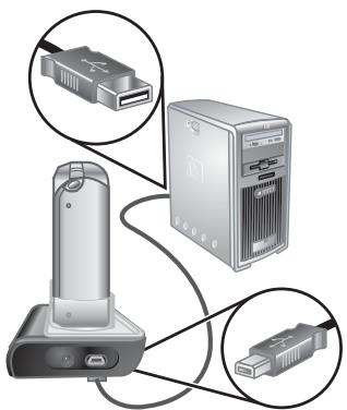 HP PHOTOSMART R927 - Configuration de destinations en ligne sur l'appareil photo - 1