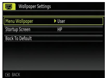 HP CC330 - Menu Wallpaper: - 3