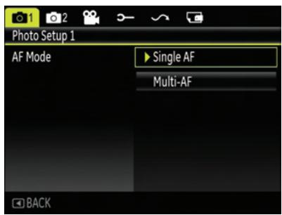 HP CC330 - Still Menu - 2