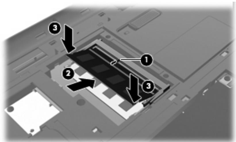 HP COMPAQ PRESARIO CQ56-258SA - Ajout ou remplacement de modules mémoire - 3
