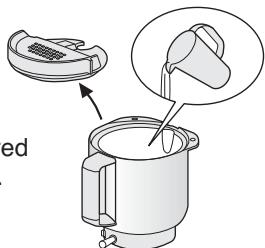 SHARP TE-T56U - Lid / Lid cover - 2