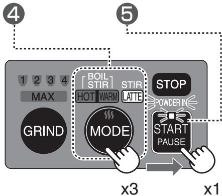 SHARP TE-T56U - 冷たいお茶をつくる - 2