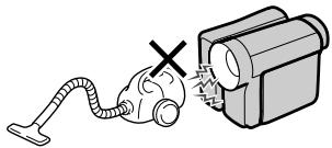 SHARP VL-Z5 - 強い電波や磁気の発生するところ - 1