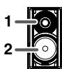 SHARP XLHF202PHX - Enceinte acoustique - 1