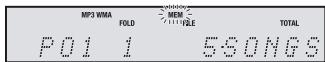 SHARP XLHF202PHX - Lecture des morceaux programmes (mp3/wma) - 1