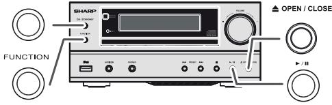 SHARP XLHF202PHX - Diverses fonctions ipod, iphone et ipad - 1