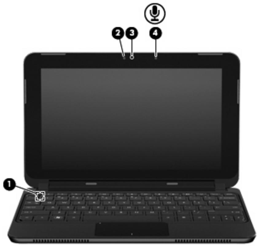 HP MINI 210-1160SA - Éléments de l'écran - 1