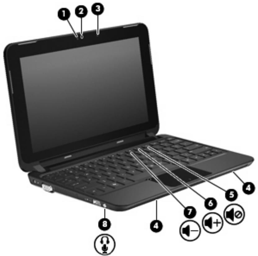 HP MINI 210-1160SA - Identification de vos composants multimédia - 1