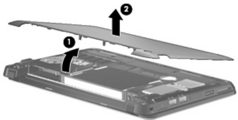 HP MINI 210-1185SA - Retrait du cache de protection - 3