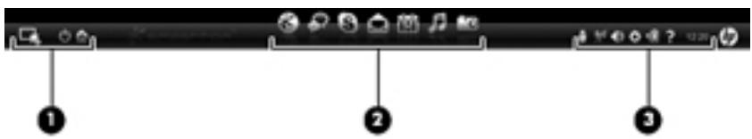 HP MINI 210-2206SA - Identification de QuickWeb LaunchBar - 1