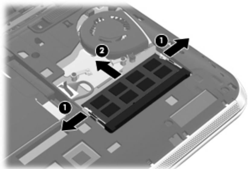 HP MINI 210-3000SA - Remplacement du module mémoire - 1