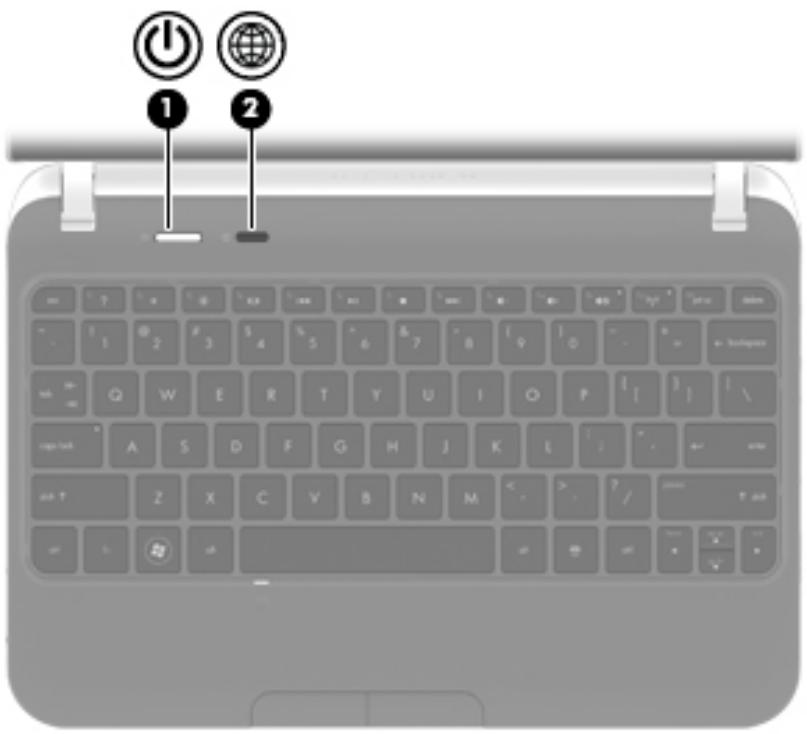 HP MINI 210-3000SA - Boutons - 1
