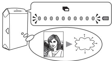 FUJIFILM FUJI INSTAX SHARE SP-2 GOLD - 画像を消去する - 4