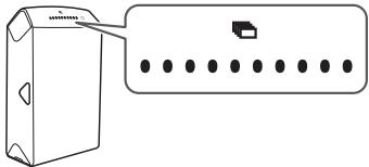 FUJIFILM INSTAX SHARE SP-2 - Film remaining LED indication - 1