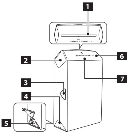 FUJIFILM INSTAX SHARE SP-2 - Parts Name - 1