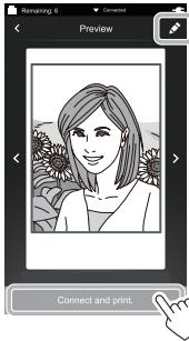 FUJIFILM INSTAX SHARE SP-2 - Connecting and Printing (Continued) - 2