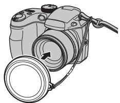 FUJIFILM S2980 - Le capuchon d'objectif - 1