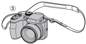 FUJIFILM S2980 - Fixation de la dragonne - 2