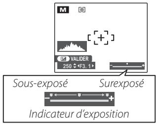 FUJIFILM S2980 - L'indicateur d'exposition - 1