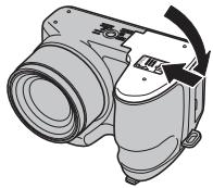 FUJIFILM S2980 - Fermez le couvercle du compartment des piles. - 1