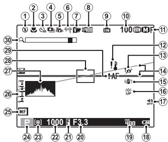 FUJIFILM X-S1 - ■ Prise de vue - 1