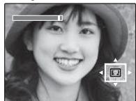 FUJIFILM X-S1 - Zoom avant sur le collimateur de mise au point - 1