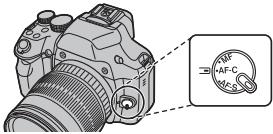 FUJIFILM X-S1 - Mode de mise au point - 1