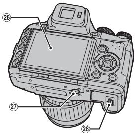 FUJIFILM X-S1 - Parties de l'appareil photo - 3