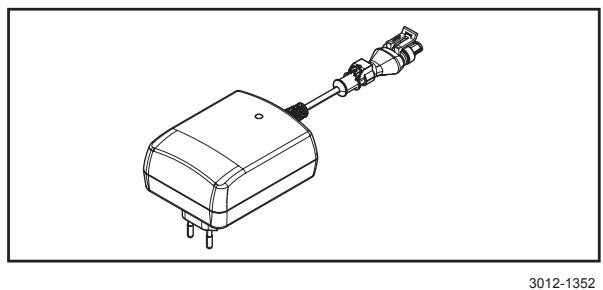 HUSQVARNA 105 - Branchement de l'alimentation électrique - 1