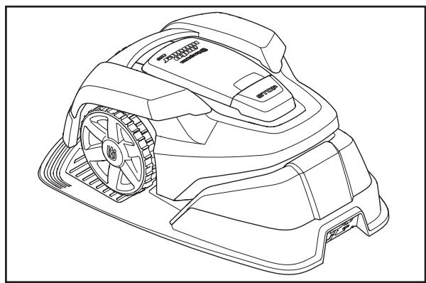 HUSQVARNA 105 - Chargement d'une batterie entièrement déchargée - 1