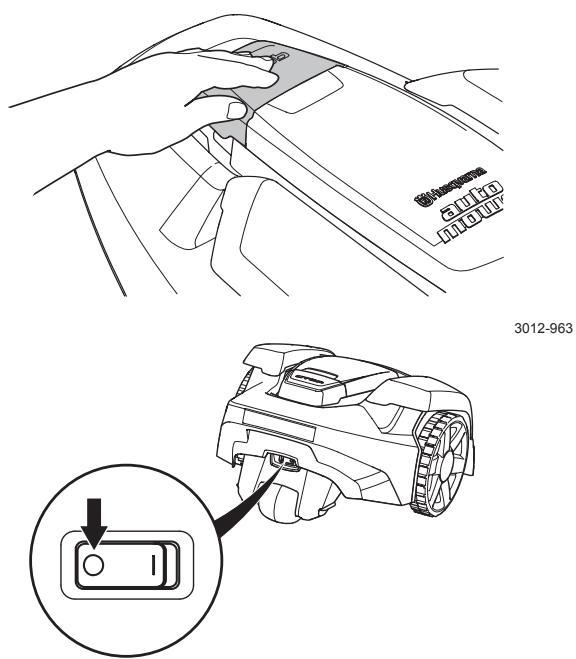 HUSQVARNA 105 - INFORMATION IMPORTANTE - 1