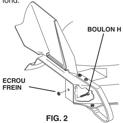 HUSQVARNA MK380 - INSTALLER LE BOULON DE MONTAGE (Voir Fig. 2) - 1