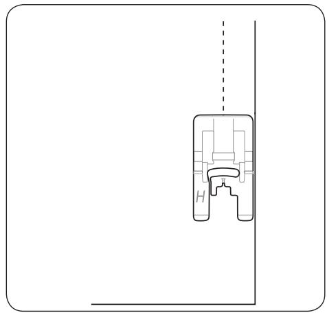 HUSQVARNA VIKING EMERALD 116 - Ourlet invisible - 1