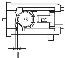 HUSQVARNA VIKING EMERALD 116 - Réglage de la densité du point de boutonnière - 1
