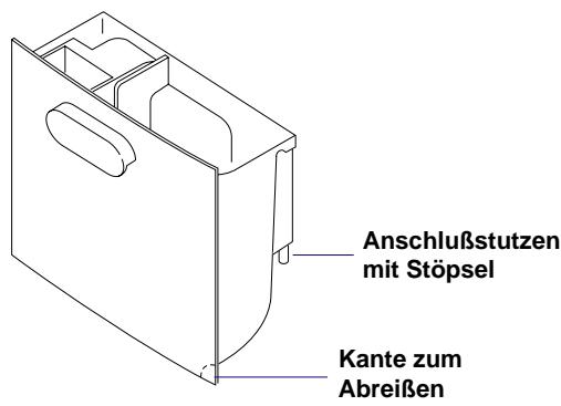 DELONGHI DD95 - B) Dauerabfluß nach Außen - 1