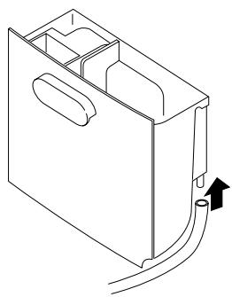 DELONGHI DD95 - B) Evacuation en continu vers l'extérieur - 2