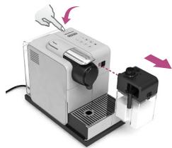 DELONGHI LATISSIMA TOUCH EN550.BM, LATISSIMA TOUCH EN550.S, LATISSIMA TOUCH EN550B, LATISSIMA TOUCH EN550W - POZOR: viz «Bezpečnostní poukyny». FIGYELEM: olvassa el a biztonsági elóirásokat. - 23