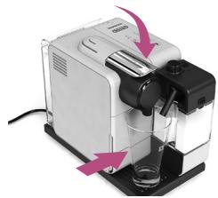 DELONGHI LATISSIMA TOUCH EN550.BM, LATISSIMA TOUCH EN550.S, LATISSIMA TOUCH EN550B, LATISSIMA TOUCH EN550W - BEREIDING VAN CAPPUCCINO-LATTE MACCHIATO-WARM MELKSCHUIM/ IAPAZKEYAZONTAÇ CAPPUCCINO-LATTE MACCHIATO-ZEZO AΦPO ΓΑΑKTOΣ - 2