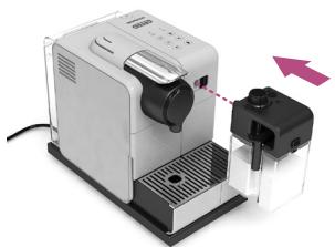 DELONGHI LATISSIMA TOUCH EN550.BM, LATISSIMA TOUCH EN550.S, LATISSIMA TOUCH EN550B, LATISSIMA TOUCH EN550W - PREPARAZIONE CAPPUCCINO-LATTE MACCHIATO-SCHIUMA DI LATTE CALDA - 1
