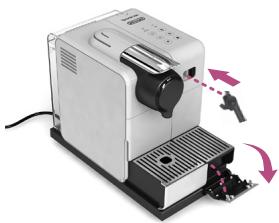 DELONGHI LATISSIMA TOUCH EN550.BM, LATISSIMA TOUCH EN550.S, LATISSIMA TOUCH EN550B, LATISSIMA TOUCH EN550W - ACHTUNG: Siehe auch Sicherheitshinweis - 3