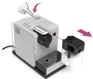 DELONGHI LATISSIMA TOUCH EN550.BM, LATISSIMA TOUCH EN550.S, LATISSIMA TOUCH EN550B, LATISSIMA TOUCH EN550W - AUTOMATYCZNE WYŁACZANIE ZASILANIA/ABTOMATUQUECKOE BBIKJIIOUHHE - 1