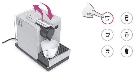 DELONGHI LATISSIMA TOUCH EN550.BM, LATISSIMA TOUCH EN550.S, LATISSIMA TOUCH EN550B, LATISSIMA TOUCH EN550W - PROGRAMMER LA QUANTITÉ DE CAPPUCCINO-LATTE MACCHIATO-MOUSSE DE LAIT CHAUBE - 6