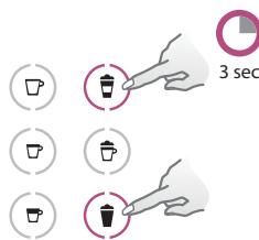 DELONGHI LATISSIMA TOUCH EN550.BM, LATISSIMA TOUCH EN550.S, LATISSIMA TOUCH EN550B, LATISSIMA TOUCH EN550W - VOLVER A LA CANTIDAD ORIGINAL DE FÁBRICA/RESTAURAR A QUANTIDADE ÀS CONFIGURAÇÉS DE FÁBRICA - 2