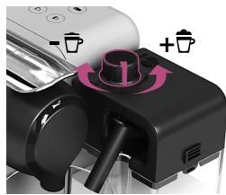 DELONGHI LATISSIMA TOUCH EN550.BM, LATISSIMA TOUCH EN550.S, LATISSIMA TOUCH EN550B, LATISSIMA TOUCH EN550W - PREPARAZIONE CAPPUCCINO-LATTE MACCHIATO-SCHIUMA DI LATTE CALDA - 7