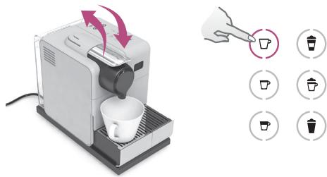 DELONGHI LATISSIMA TOUCH EN550.BM, LATISSIMA TOUCH EN550.S, LATISSIMA TOUCH EN550B, LATISSIMA TOUCH EN550W - HOEVEELHEID INSTellen VOOR CAPPUCCINO-LATTE MACCHIATO-WARM MELKSCHUIM/ ПОГРAMMATIŠMOŠ ПОŠOTHTAŠ ΓΙΑ CAPPUCCINO-LATTE MACCHIATO-ZEΤΟ AΦΡΟ ΓΑΛΑΚΤΟŠ - 5