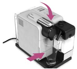 DELONGHI LATISSIMA TOUCH EN550.BM, LATISSIMA TOUCH EN550.S, LATISSIMA TOUCH EN550B, LATISSIMA TOUCH EN550W - PREPARAZIONE CAPPUCCINO-LATTE MACCHIATO-SCHIUMA DI LATTE CALDA - 6
