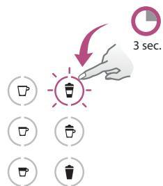 DELONGHI LATISSIMA TOUCH EN550.BM, LATISSIMA TOUCH EN550.S, LATISSIMA TOUCH EN550B, LATISSIMA TOUCH EN550W - PROGRAMMER LA QUANTITÉ DE CAPPUCCINO-LATTE MACCHIATO-MOUSSE DE LAIT CHAUBE - 3