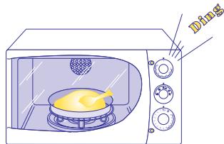 DELONGHI MW 25 - TURNING ON THE OVEN WITH THE MICROWAVE + VENTILATED OVEN FUNCTION - 5
