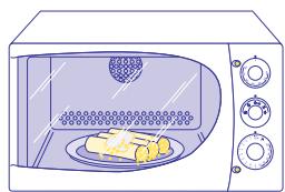 DELONGHI MW 25 - This function is suitable for: - 2
